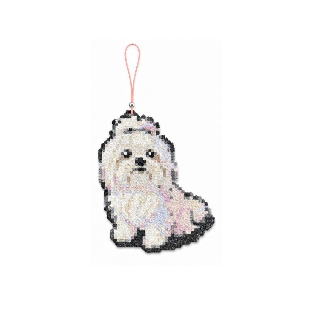 Fluffy Dog Phone Charm