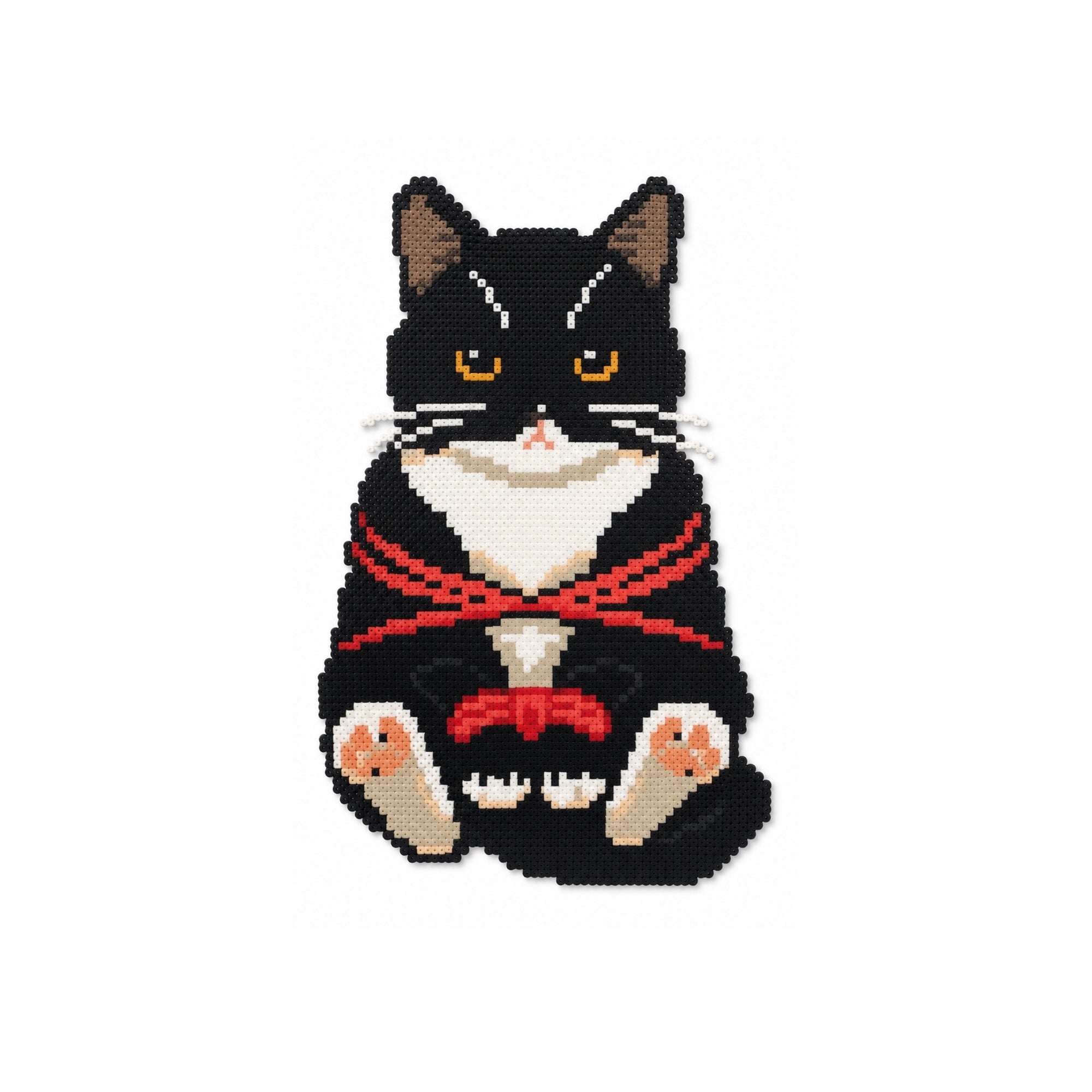 Sailor Cat Wall Piece handmade pixel bead pet product