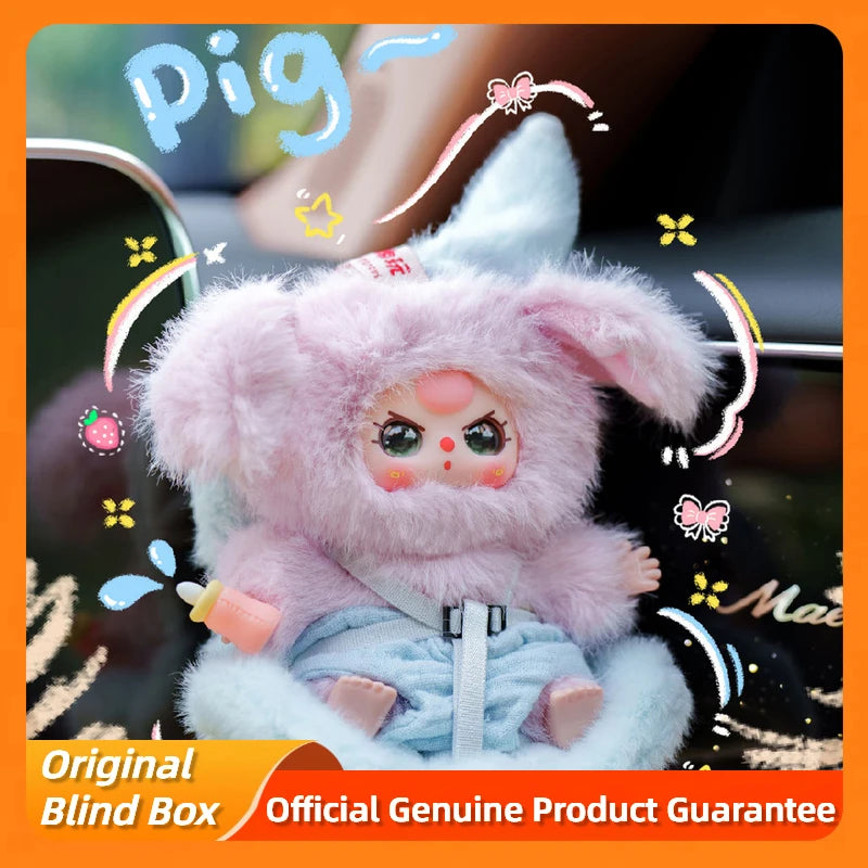 Genuine Baby Three Vehicle Mounted Baby Series Blind Box