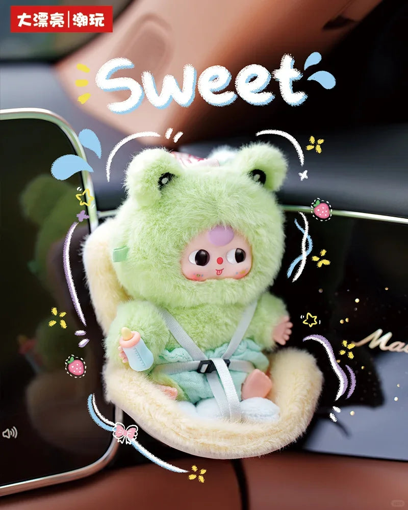 Genuine Baby Three Vehicle Mounted Baby Series Blind Box