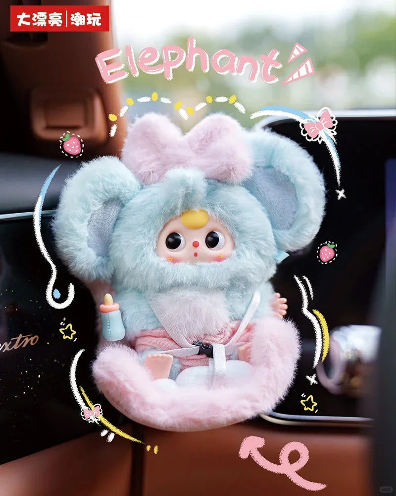 Genuine Baby Three Vehicle Mounted Baby Series Blind Box