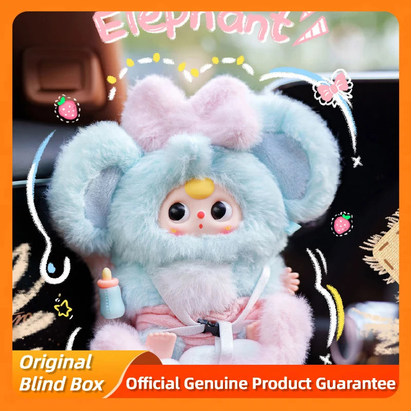Genuine Baby Three Vehicle Mounted Baby Series Blind Box